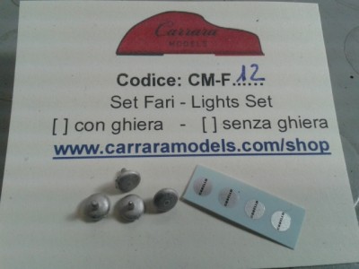 CM-F12 n° 4 Fari supplementari di 5 mm con decals carello 